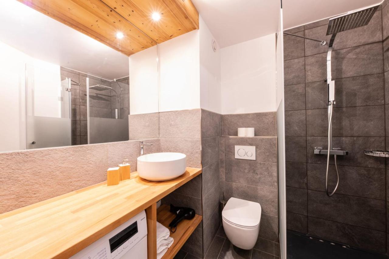 Nice Apt With Mountain View At The Foot Of Slopes Chamonix Esterno foto